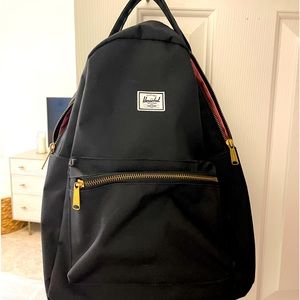 Black Herschel backpack
